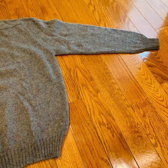 Vintage BROOKS BROTHERS SHETLAND WOOL SWEATER 46 XL Knitted in SCOTLAND Crewneck - Picture 9 of 15